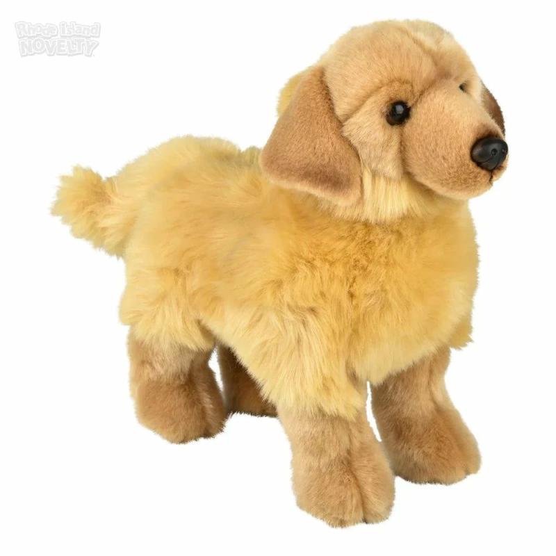 Animals 12" Heirloom Standing Golden Retriever Dog | Golden Retriever Dog Breeds Animals