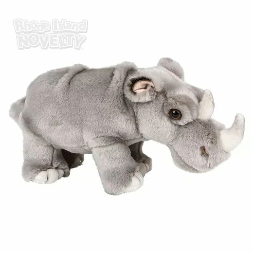 Animals 12" Heirloom Standing Rhino | Rhinos Animals (P-R) Animals