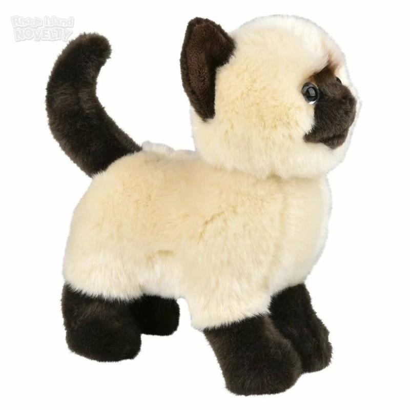 Animals 12" Heirloom Standing Siamese Cat | Cats Animals (C-E) Animals