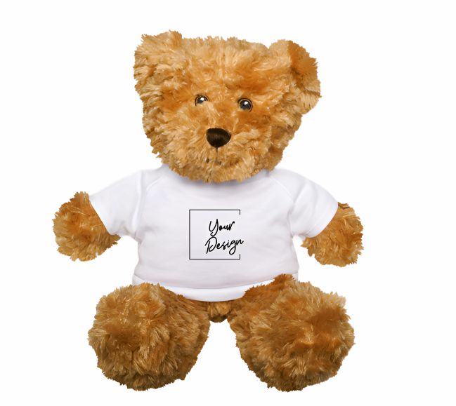 Animals 12" Teddy Bear w/ Custom Tee | Teddy Bears Animals (T-Z) Animals