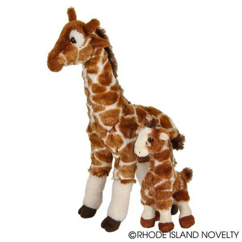 Animals 14.5" And 8" Birth Of Life Giraffe Plush | Giraffe Animals (F-H) Animals