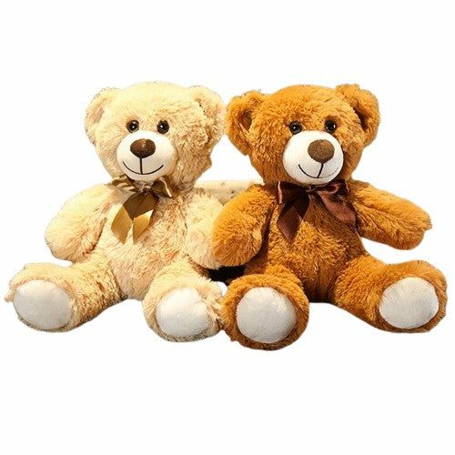 Animals 14" Cute Colorful Bow Tie Bear Doll Plush Toy | 14In / 35cm | Teddy Bears Animals (T-Z) Animals