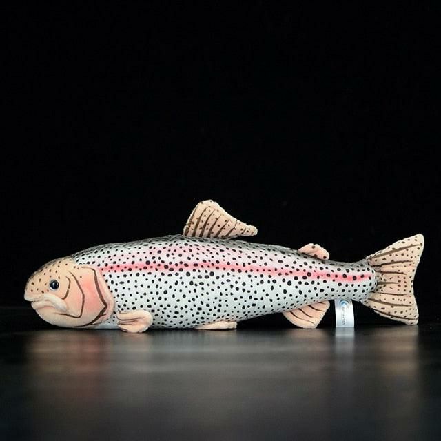 Animals 17" Rainbow Trout Plush, Lifelike, Realistic Fish Plush Toys Stuffed Animal Dolls | Fish Animals (F-H) Animals