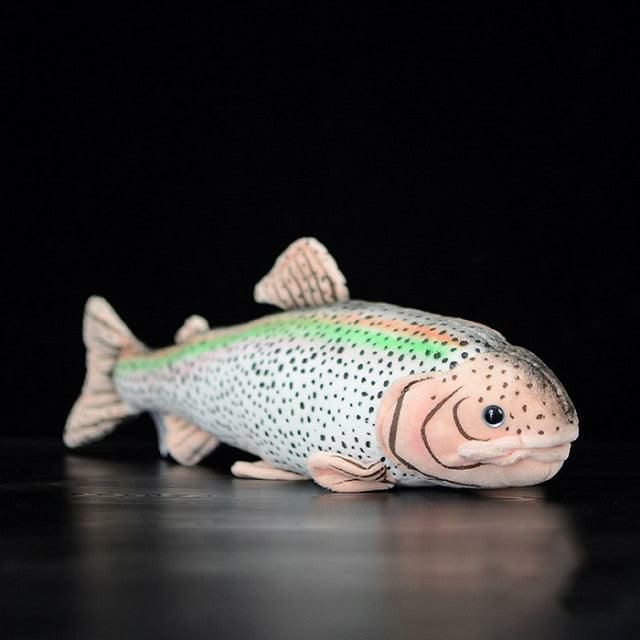 Animals 17" Trout Plush Toy, Lifelike, Realistic Fish Plush Toys Stuffed Animal Dolls | Fish Animals (F-H) Animals