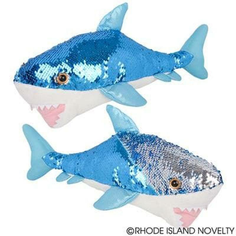 Animals 18" Great White Sequin Shark | Sharks Animals (S) Animals