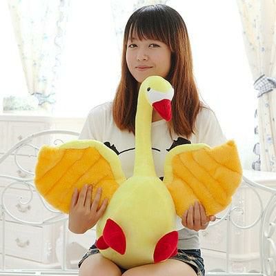 Animals 20" Yellow Swan Plush Toy | Swan Animals (S) Animals