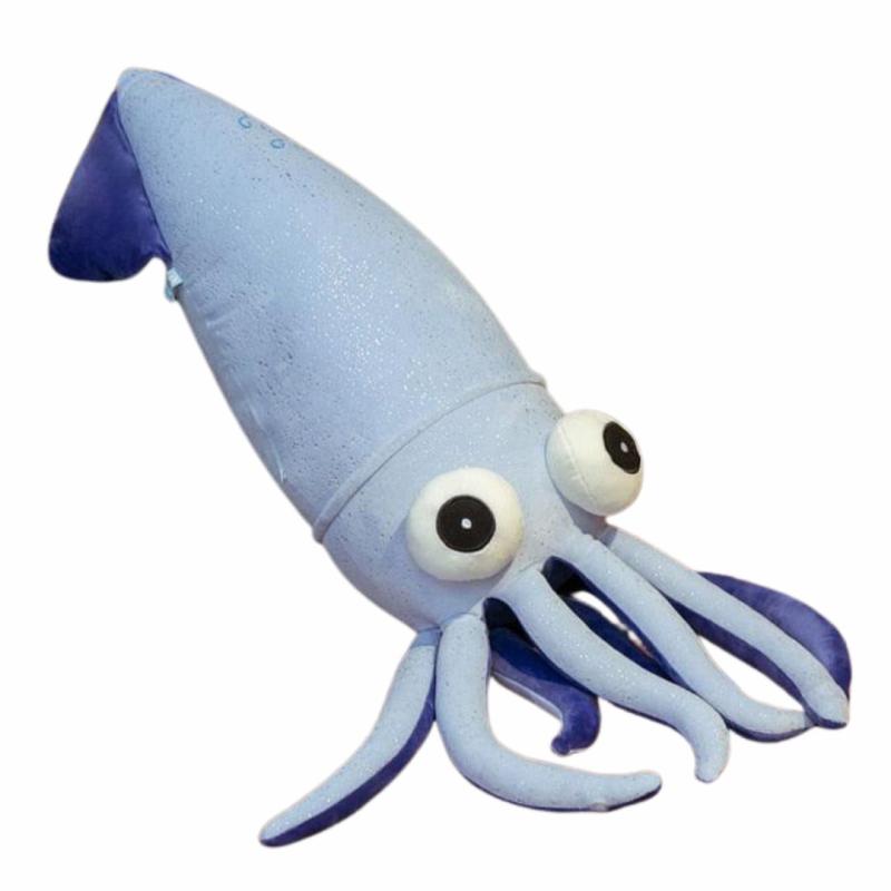 Animals 27"-48" Lifesize Gigantic Cute Squid Stuffed Animal Plush Dolls | 27In | Squid Animals (S) Animals