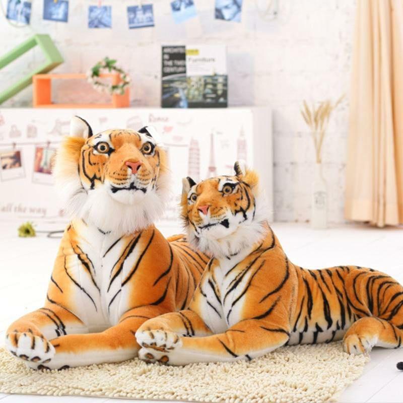 Animals 29" – 35" Huge Lifelike Tiger, Leopard Plush Toys, Stuffed Wild Animals | 35In / 90cm | Leopards Animals (K-O) Animals