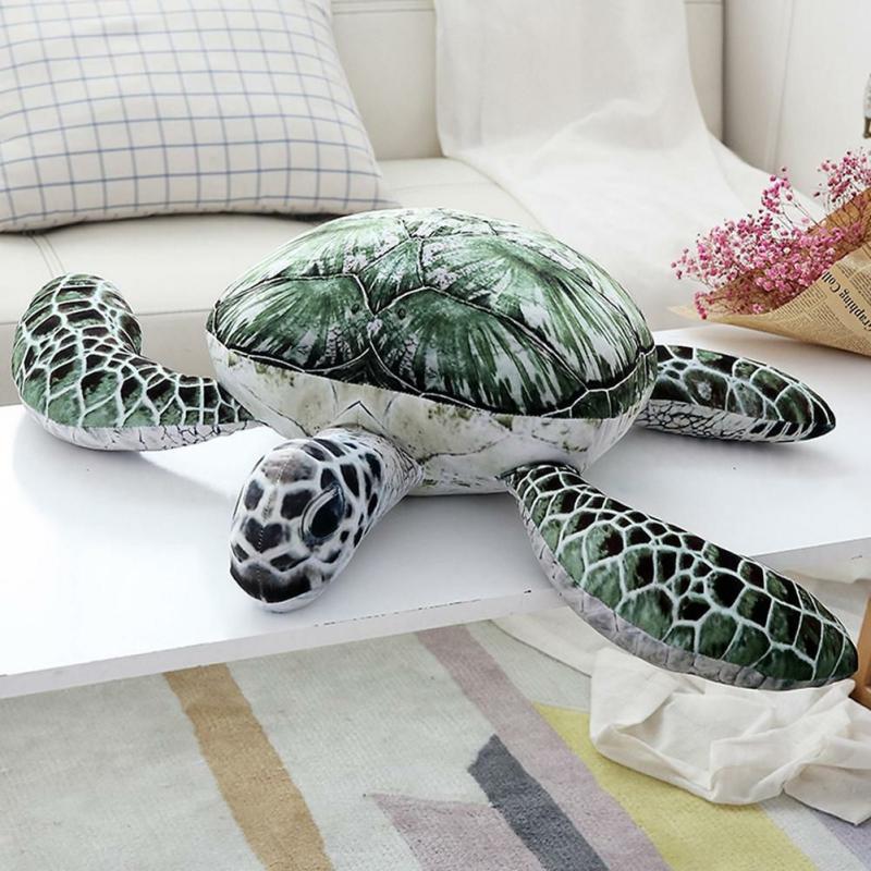 Animals 4" – 12" Realistic Ocean Sea Turtle Stuffed Animal Plush Toy Doll | Turtles Animals (T-Z) Animals