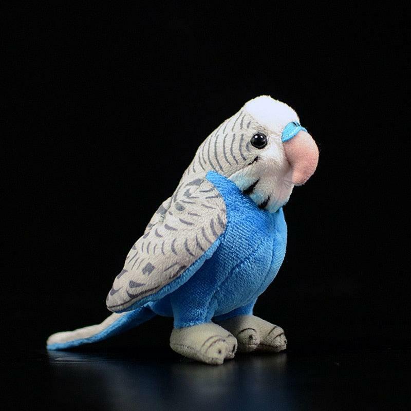 Animals 5.11" Budgerigar Green Bird Kawaii Plush Toy | 13cm | Birds Animals (A-B) Animals