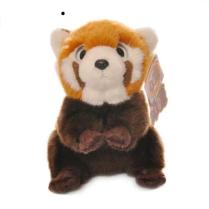 Animals 7" Lifelike Sitting Red Panda Plush Toy | Red Panda Animals (P-R) Animals