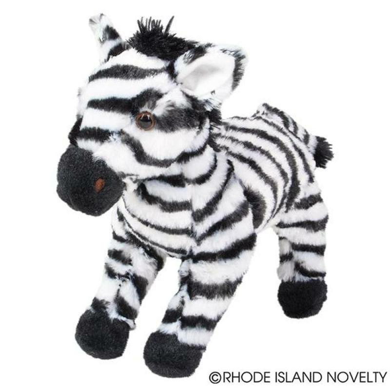 Animals 8.5" Animal Den Zebra Plush | Zebras Animals (T-Z) Animals