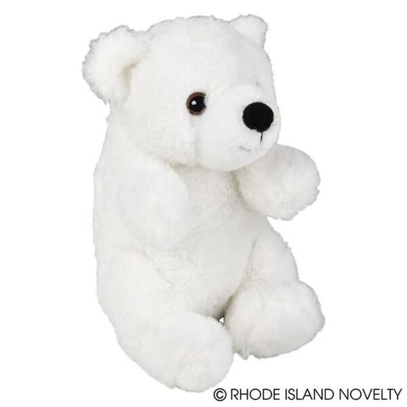 Animals 8" Cradle Cubbies Polar Bear | Teddy Bears Animals (T-Z) Animals