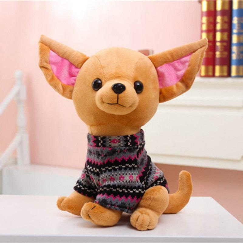 Animals 9.5" Cute Chihuahua Plush Toy | Dogs Animals (C-E) Animals