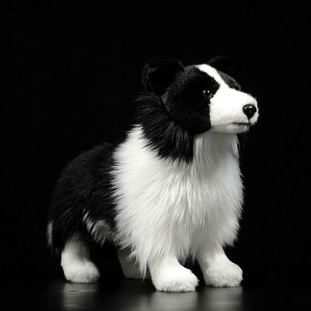 Animals 9" Realistic Border Collie Dog Plush Toy | Dogs Animals (C-E) Animals