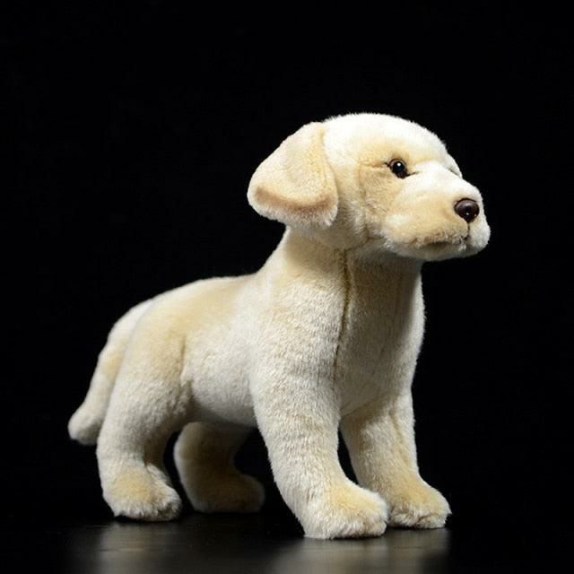 Animals 9" Realistic Labrador Retriever Dog Plush Toy | Labradors Dog Breeds Animals