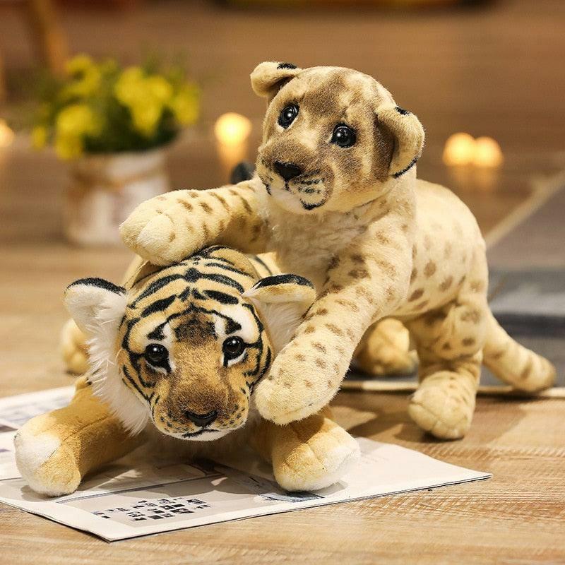 Animals Adorable Best Friend Leopard and Tiger Plushies | 39cm | Leopards Animals (K-O) Animals