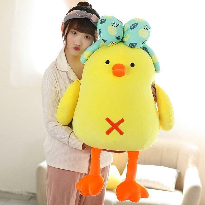 Animals Adorable Chicken with Bow Plush Doll | 50cm | Chicken Animals (C-E) Animals