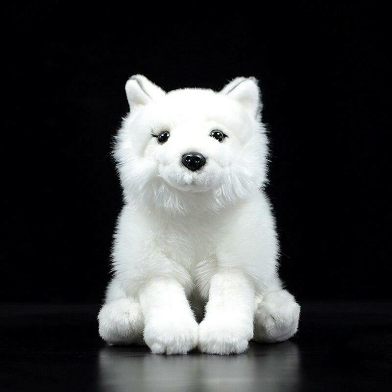 Animals Arctic fox plush doll | Fox Animals (F-H) Animals