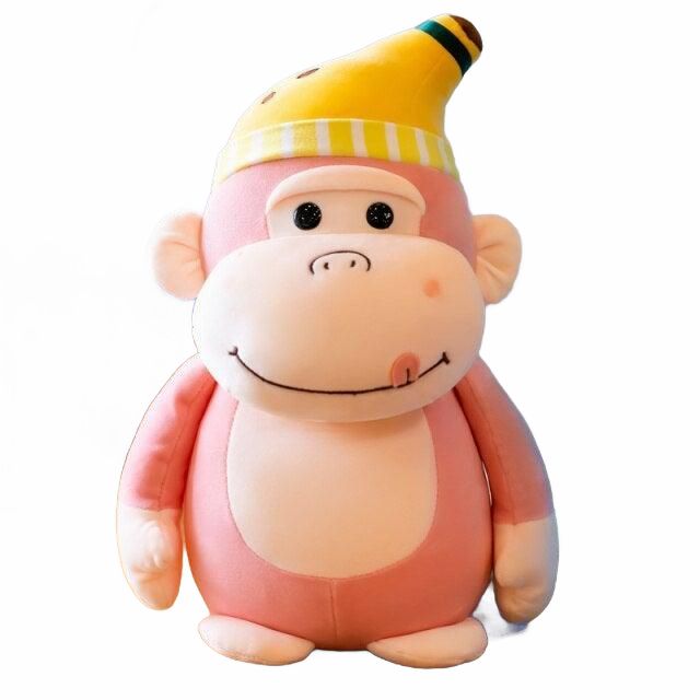 Animals Banana Hat Monkey | 9In | Monkeys Animals (K-O) Animals