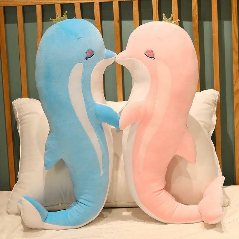 Animals Big Lovely Heart Shaped Dolphin Plush Toys | 31In | Fish Animals (F-H) Animals