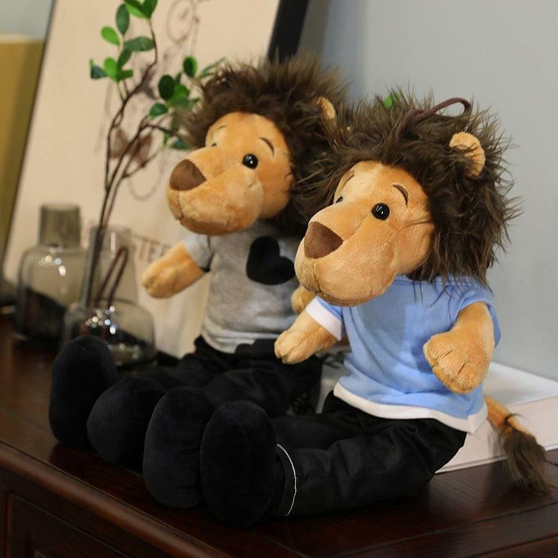 Animals Big size the kings eternal monarch lion Stuffed Doll Animal Plush toy | 35In / 90cm | Lions Animals (K-O) Animals