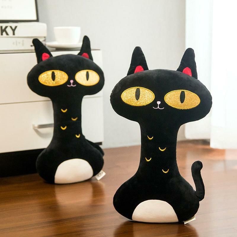 Animals Black Cat Throw Pillow Plushies Toy | Cats Animals (C-E) Animals