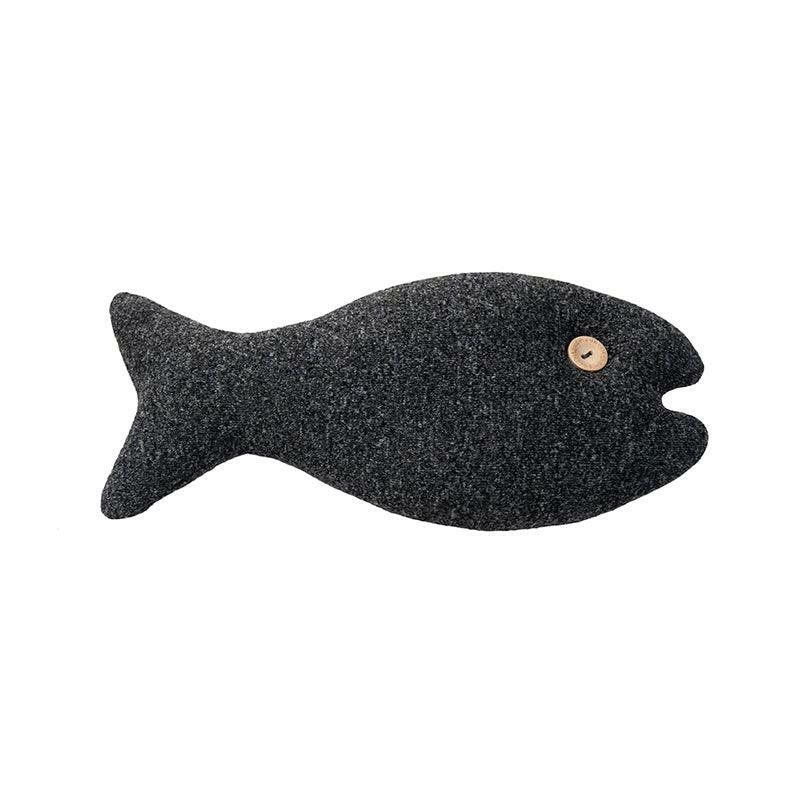 Animals Black Fish Catnip Funny Pet Toy | Fish Animals (F-H) Animals