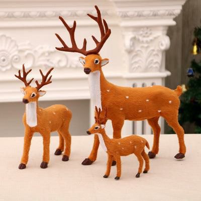 Animals Christmas Deer Plush Toys | Deer Animals (C-E) Animals