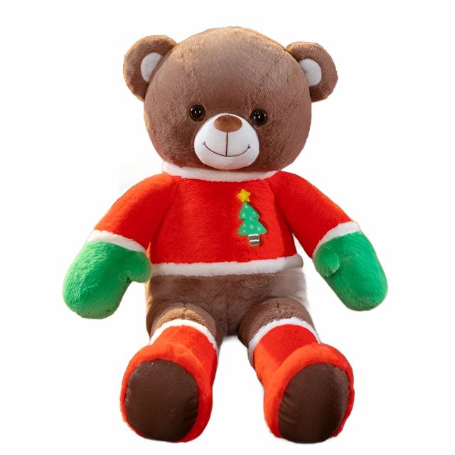 Animals Christmas Gifts Plush Bear With Clothes | 80cm | Teddy Bears Animals (T-Z) Animals