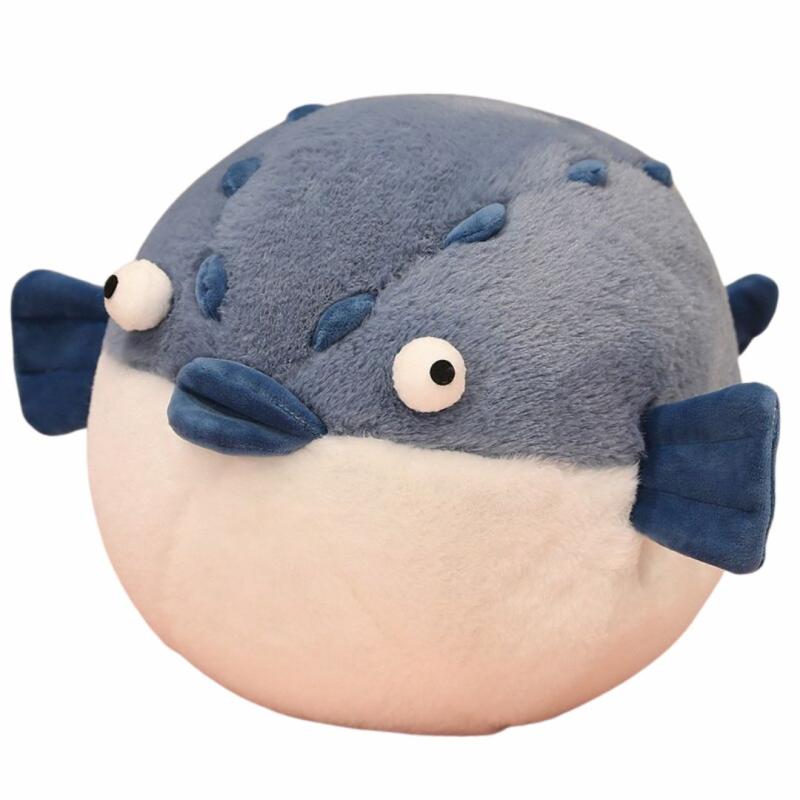 Animals Chubby Puffer Fish Plushie | 12In | Fish Animals (F-H) Animals