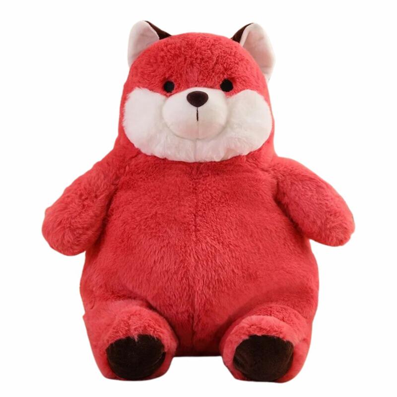 Animals Chubby Red Fox Plushie | 27cm | Fox Animals (F-H) Animals