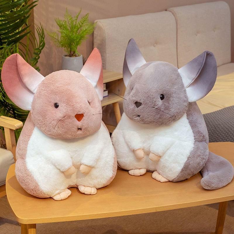 Animals Cute Chinchilla Plushies | 9In | Mice & Rats Animals (K-O) Animals