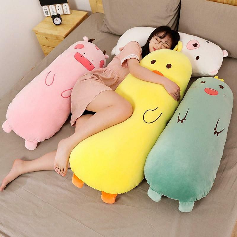 Animals Cute Dinosaur, Teddy Bear, Duck & Fox Plush Sleeping Pillow Toys | 70cm | Teddy Bears Animals (T-Z) Animals