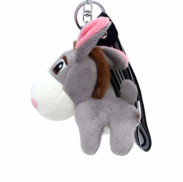 Animals Cute Donkey Plush Keychain | Donkey Animals (C-E) Animals