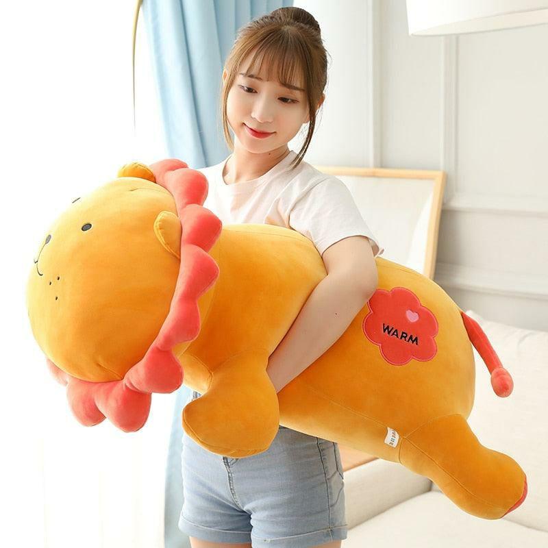 Animals Cute Giant Lying Lion Plush Toys | 90cm | Lions Animals (K-O) Animals