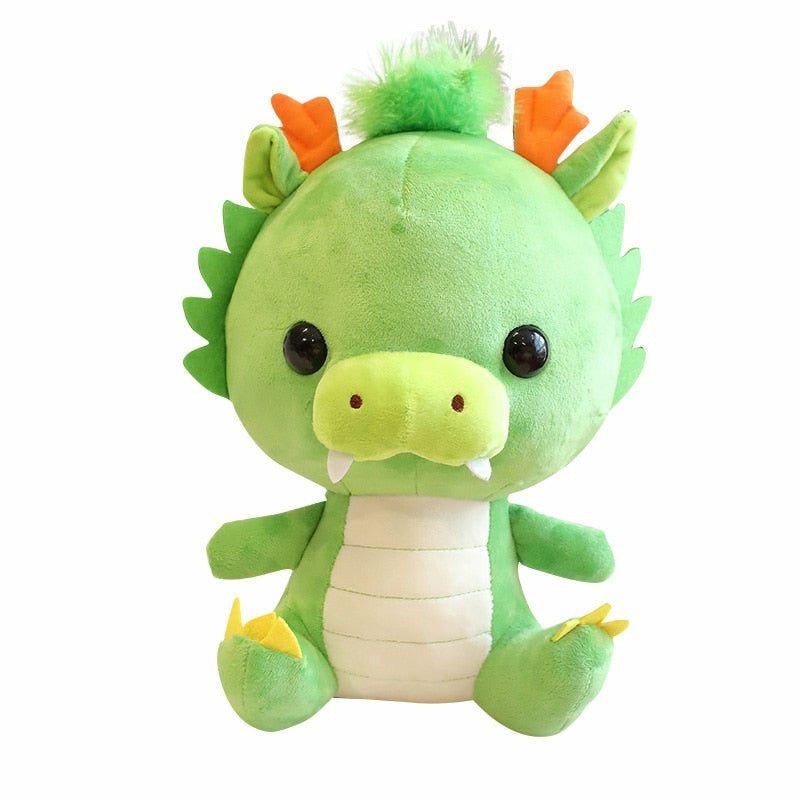 Animals Cute Green Dragon Plushie | 8In | Dragons Animals (C-E) Animals