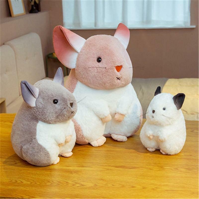 Animals Cute Hamster Pillow Plushy Chinchillas Stuffed Animals Plush Doll Toy | 55cm | Hamsters Animals (F-H) Animals