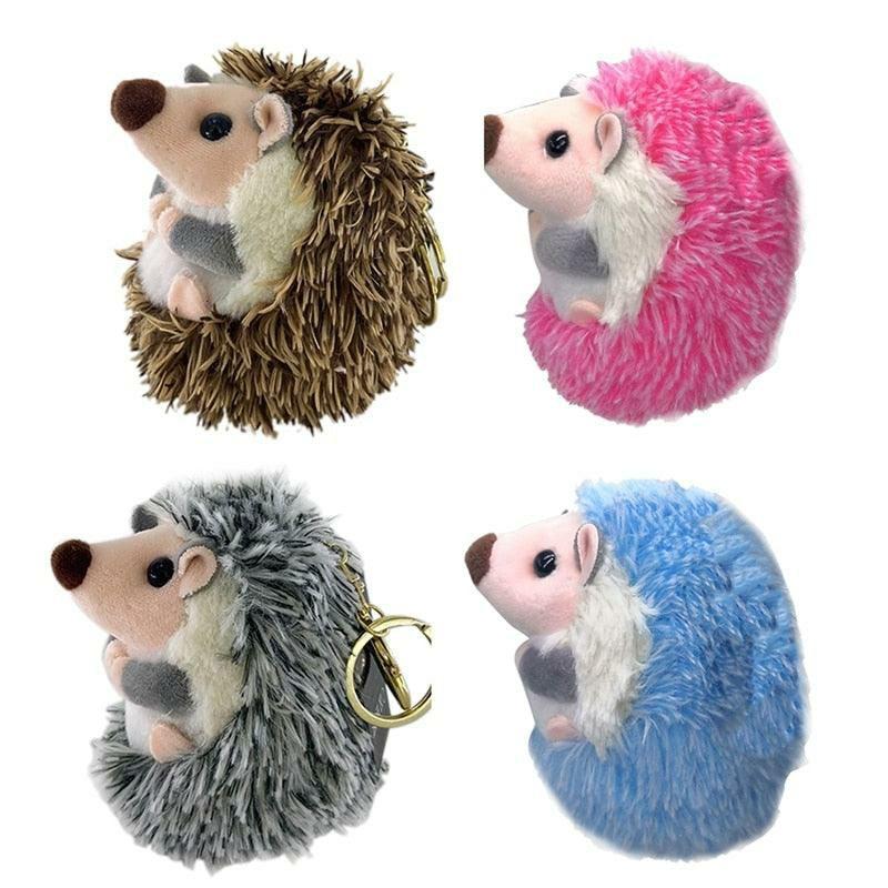 Animals Cute Hedgehog Plush Keychain Mobile Phone Pendant Keyring Toy | Hedgehogs Animals (F-H) Animals