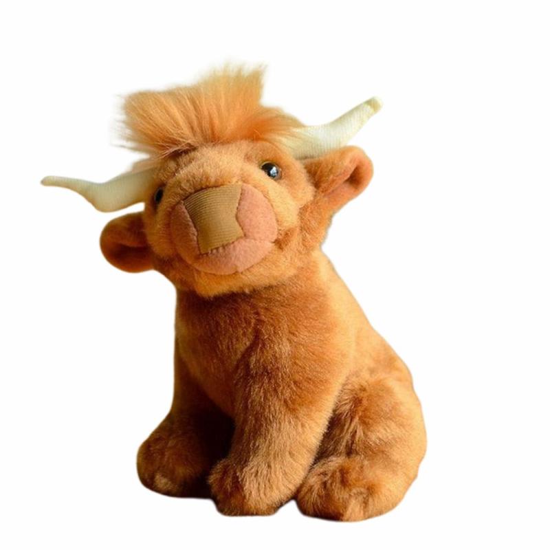 Animals Cute Highland Cow Plushie | Cows Animals (C-E) Animals