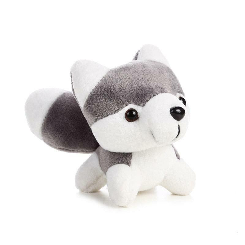 Animals Cute Mini Husky Plushie | Pearl Chain | Husky Dog Breeds Animals