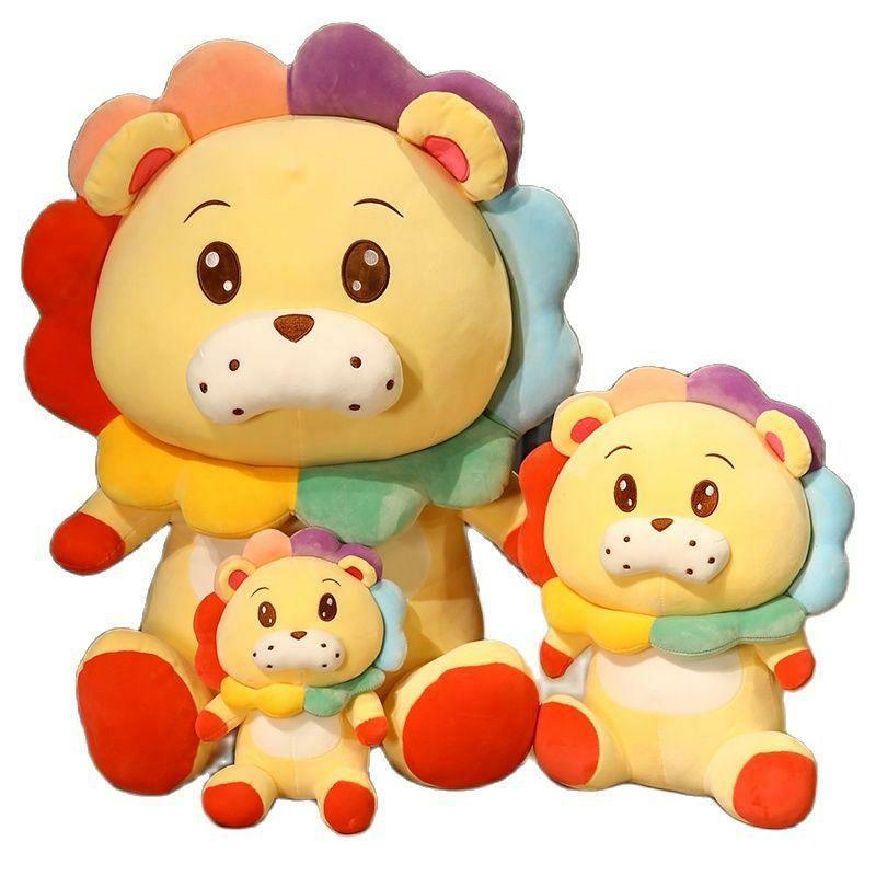 Animals Cute Rainbow Lion Plushies | 15In | Lions Animals (K-O) Animals