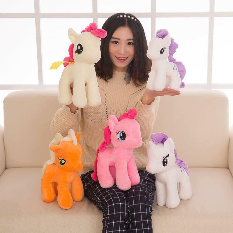 Animals Cute rainbow pony plush doll | 30cm | Horses Animals (F-H) Animals