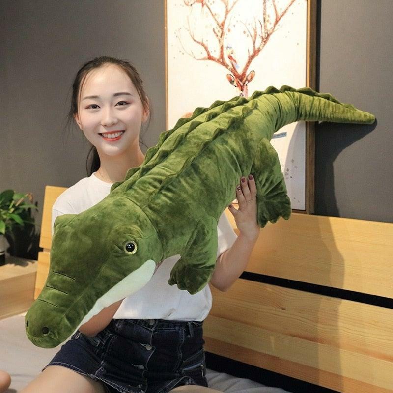 Animals Cute Realistic Crocodile Plush Pillow | 45In | Crocodiles Animals (C-E) Animals