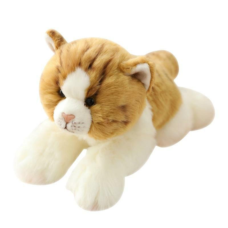 Animals Cute Realistic Kitty Cat Plush Toy | Cats Animals (C-E) Animals