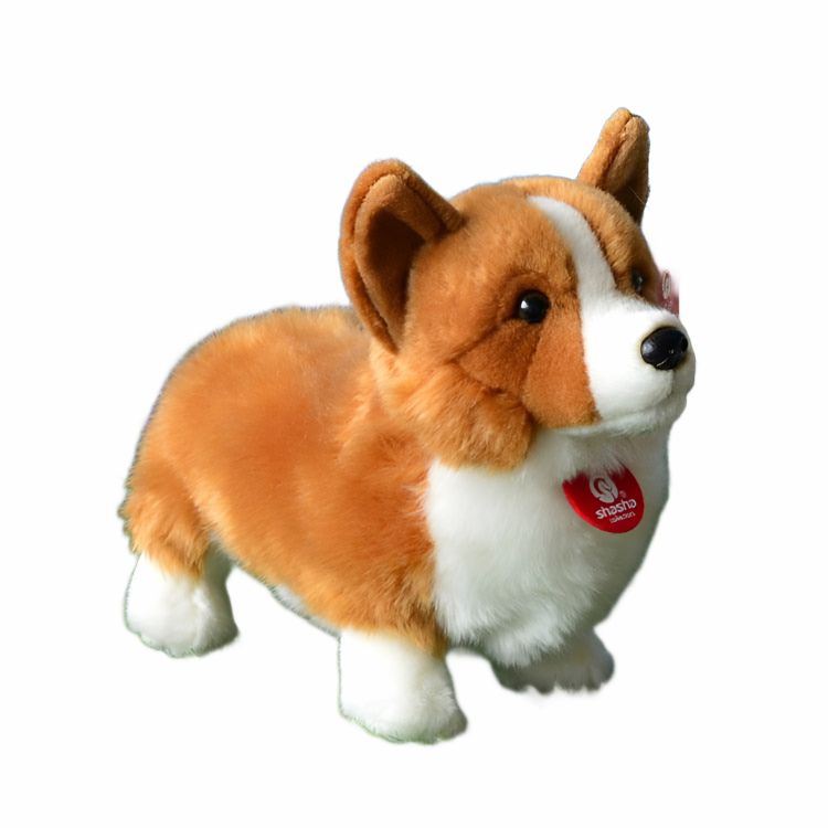 Animals Cute Realistic Pembroke Welsh Corgi Plushie | 8In | Dogs Animals (C-E) Animals