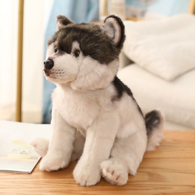 Animals Cute Realistic Wolf Plushy | Wolves Animals (T-Z) Animals