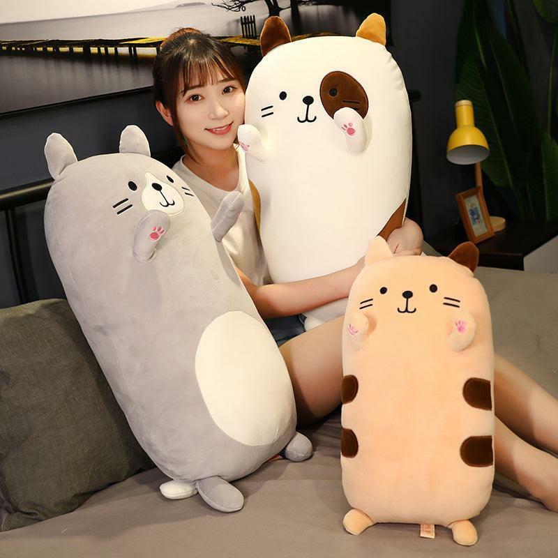 Animals Cute Soft Cat Plush Pillows | 19In | Cats Animals (C-E) Animals