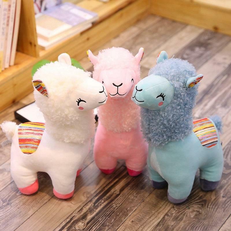 Animals Cute squinting happy alpaca doll plush toy | 35cm | Llamas Animals (K-O) Animals