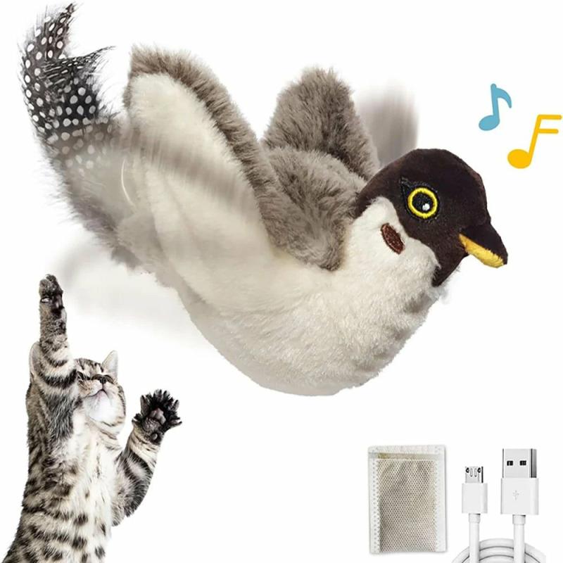 Animals Dancing Bird Cat Toy | 12In | Cats Animals (C-E) Animals